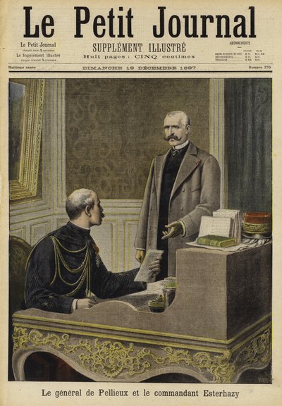 द ड्रेफस प्रकरण, 1897 द्वारा फ्रेंच स्कूल