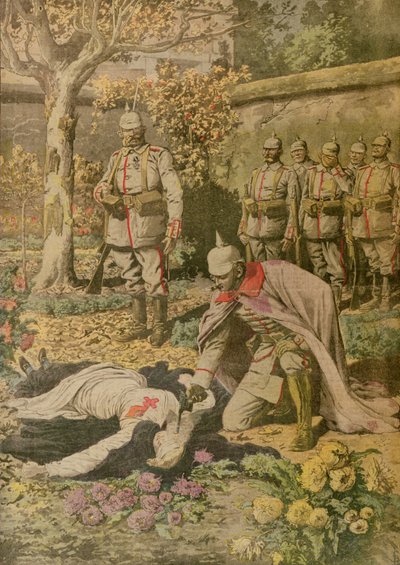 एड पेटवेल के निष्पादन (1865-1915) ले पेटिट जर्नल से, नवंबर 1915 द्वारा फ्रेंच स्कूल