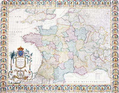 फ्रांस की सरकार स्थानीय सरकारों में विभाजित हुई, 1751 द्वारा फ्रेंच स्कूल