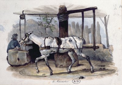मार्केट माली, 1840 द्वारा फ्रेंच स्कूल