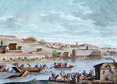 द नानटेस डूबना, आतंक का शासन, 1793 द्वारा फ्रेंच स्कूल