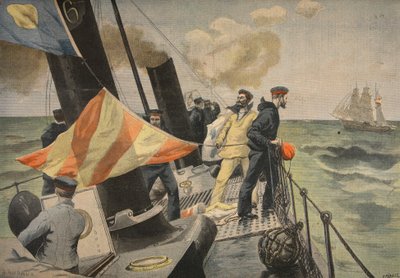 स्पेनिश अमेरिकी युद्ध, ले पेटिट जर्नल से चित्रण: पूरक चित्रण, 1898 द्वारा फ्रेंच स्कूल