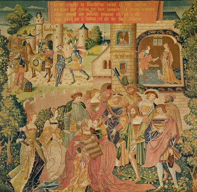 15 वीं -16 वीं सदी, पर्सियस की कहानी द्वारा फ्रेंच स्कूल