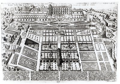 विला डेस्टे पैलेस और गार्डन, टिवोली, इटली, c.1600 द्वारा फ्रेंच स्कूल