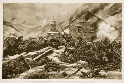 जनवरी, 1915, 1915-19 के पहले सप्ताह में फ्रेंच द्वारा स्टाइनबैक पर कब्जा द्वारा फ्रेंच स्कूल