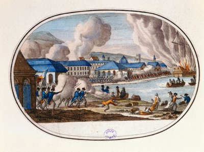 18 दिसंबर, 1793 को टूलॉन की घेराबंदी का अंतिम दिन द्वारा फ्रेंच स्कूल