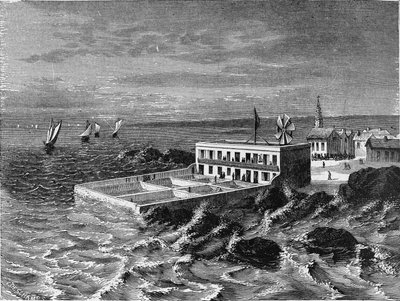 Concarneau की समुद्र विज्ञान प्रयोगशाला। "एल्बम डे ला साइंस" में, "संस्करण जौवेट" द्वारा फ्रेंच स्कूल