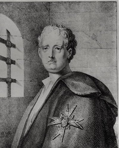 थॉमस-आर्थर, कोमटे डे लैली (1702-66) अपने कालकोठरी में द्वारा फ्रेंच स्कूल
