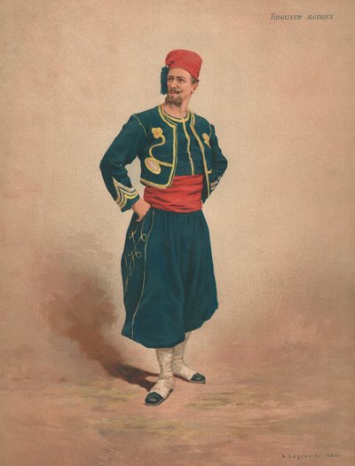 अल्जीरियाई Tirailleur द्वारा फ्रेंच स्कूल