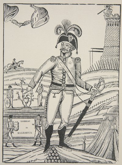 मालबोरुक का मकबरा, c.1722 द्वारा फ्रेंच स्कूल