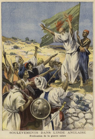 भारत में विद्रोह, 1897 द्वारा फ्रेंच स्कूल