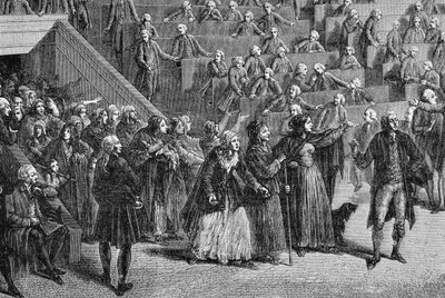 महिलाओं ने विधानसभा पर हमला किया, 56 अक्टूबर 1789 द्वारा फ्रेंच स्कूल