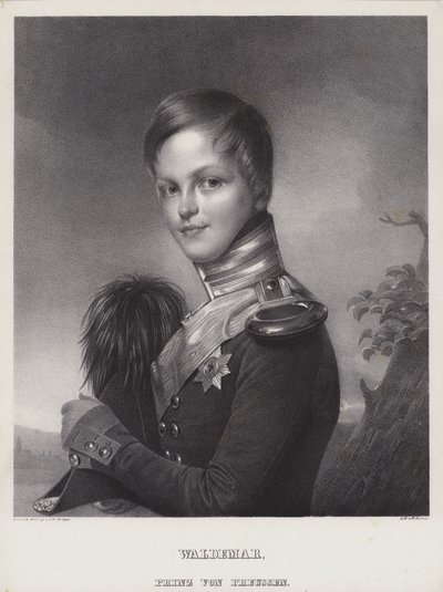 प्रशिया के राजकुमार वाल्डेमर द्वारा Friedrich Jentzen