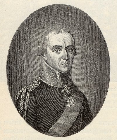 फ्रेडरिक विल्हेम ग्राफ बुलो वॉन डेनेविट्ज़ 1755-1816। द्वारा फ्रेडरिक विल्हेम बोलिंगर