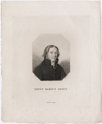 अर्नस्ट मोरित्ज़ अण्डर्ट का पोर्ट्रेट, 1817 द्वारा फ्रेडरिक विल्हेम बोलिंगर
