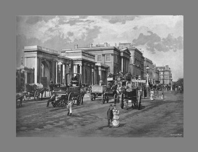 हाइड पार्क कॉर्नर, लंदन, c1900 द्वारा फ्रिथ और सह