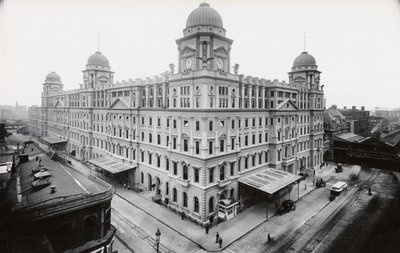 ग्रांड सेंट्रल स्टेशन, न्यूयॉर्क शहर, c.1900 द्वारा जीपी हॉल और बेटा