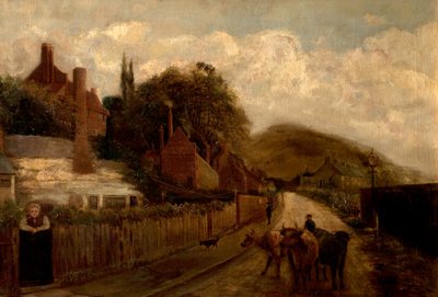 स्निंटन हरमिटेज, नॉटिंघम, 1887 द्वारा जीएस स्टीवेन्सन