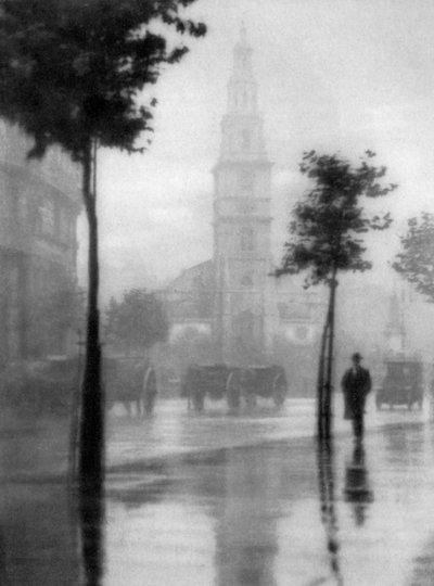 सेंट क्लेमेंट डेंस चर्च, स्ट्रैंड, लंदन, 1924-1926 द्वारा GF प्रायर