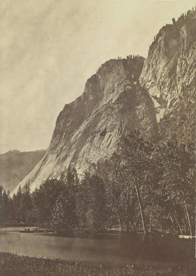 नीचे से ग्लेशियर रॉक, 186699। द्वारा जी. फागेरस्टीन