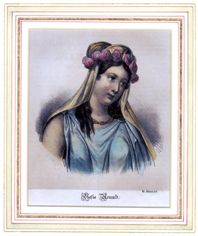 सोफी अर्नोल्ड, फ्रेंच सोप्रानो द्वारा जी। Riccio
