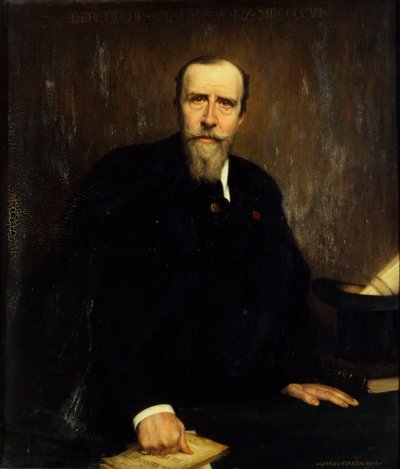 पॉल डेरोल्डे का पोर्ट्रेट 1846-1914, 1906। द्वारा गेब्रियल फेरियर