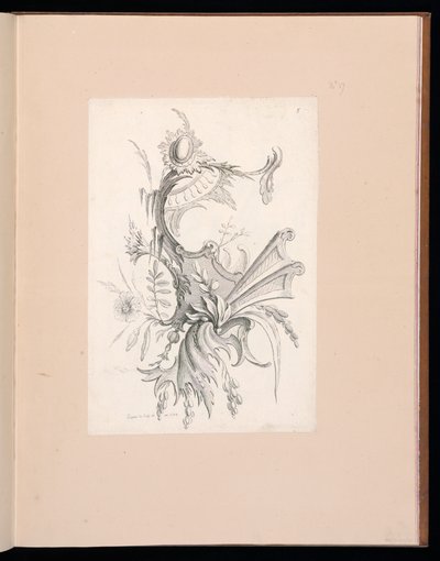 बाउंड प्रिंट (फ्रांस), 1699-1769 द्वारा गेब्रियल ह्यूक्वियर