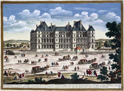 Perelle . द्वारा पेरिस के परिवेश में Chateau de मैड्रिड द्वारा गेब्रियल पेरेल