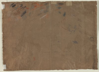 एक सिर का स्केच, 1780 के दशक। द्वारा गेटानो गंडोल्फी