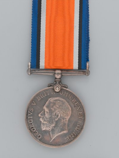 ब्रिटिश युद्ध पदक 1914-20 निजी आंद्रेया को प्रदान किया गया द्वारा गाइतनो मत्तेओ मोंटी