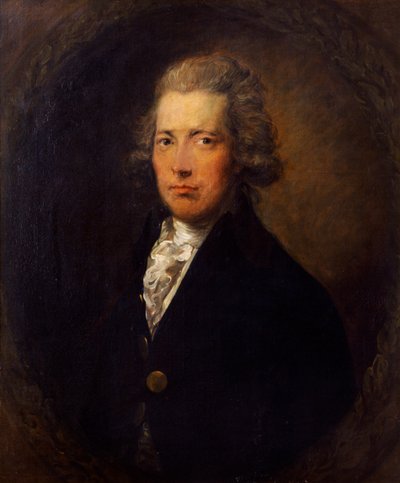 विलियम पिट द यंगर का पोर्ट्रेट, ब्रिटिश राजनेता, c1787 द्वारा गेन्सबोरो डुपोंट