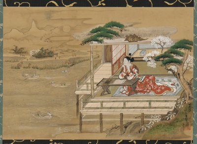 मुरासाकी शिकिबू इशियामाडेरा में जेनजी की कहानी की रचना कर रहे हैं द्वारा गकुटेति हरुनोबु