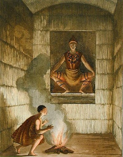 भगवान ओ-की (रंग उत्कीर्णन) द्वारा गैलो गैलीना
