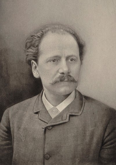 संगीतकार जूल्स मस्सेनेट का पोर्ट्रेट 1842-1912, 1890। द्वारा गैसपार्ड फेलिक्स नादर