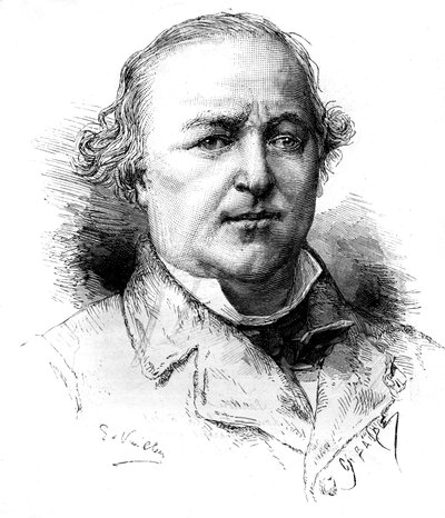 मैत्रे चार्ल्स लाचौद का पोर्ट्रेट (1817-1882), फ्रांसीसी वकील। 16 दिसंबर 1882 के "" ले मोंडे इलस्ट्र्रे "" एन ° 1342 में वुइलियर द्वारा उत्कीर्णन। द्वारा गैस्टन वूलीयर