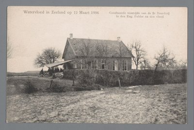 12 मार्च 1906 को ज़ीलैंड में बाढ़ द्वारा पीजे डेनियल्स