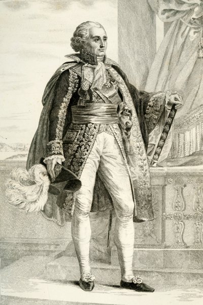 गुड एड्रिएन जीननोट डी मोनसी, 1804, 1839। द्वारा Geille