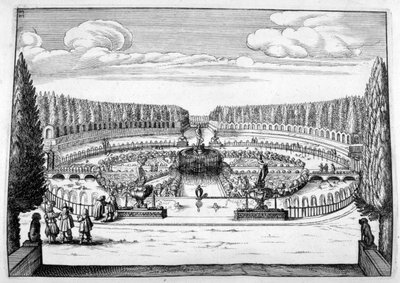 सजावटी फव्वारा और उद्यान डिजाइन, 1664 द्वारा जॉर्ज एंड्रियास बॉकलर