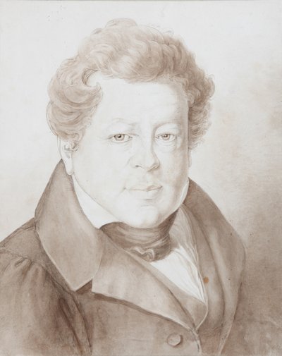 अलेक्जेंडर इवानोविच तुर्गनेव का पोर्ट्रेट 1784-1845, 1833 द्वारा जॉर्ज क्रिश्चियन अगस्त केस्टनर