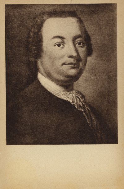 जोहान क्रिश्चियन बाख, शास्त्रीय युग के जर्मन संगीतकार (1735-1782) द्वारा जॉर्ज डेविड मैथ्यू