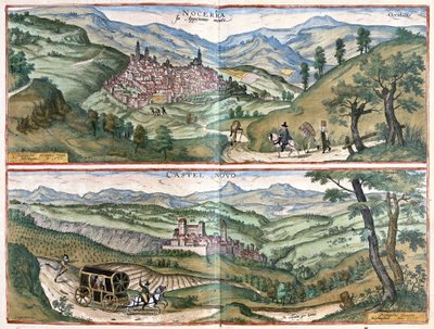 नोकेरा उम्ब्रा (पेरुगिया प्रांत) और Castelnuovo di Porto (रोम का क्षेत्र), इटली द्वारा फ्रांसो