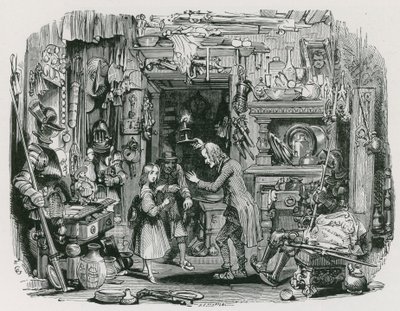 अजनबी लिटिल नेल होम लाता है (उत्कीर्णन) द्वारा जॉर्ज (बाद) Cattermole