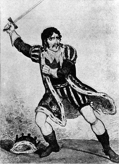 एडमंड कीन (1787-1833) रिचर्ड III के रूप में द्वारा जॉर्ज (बाद में) क्रूइशांक