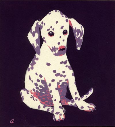 Dalmation Puppy, 1950 का दशक द्वारा जॉर्ज एडम्सन