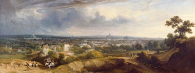 मॉन्टमार्ट, 1829 से पेरिस का दृश्य द्वारा जॉर्ज अर्नाल्ड