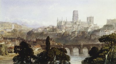 डरहम कैथेड्रल, 1846 द्वारा जॉर्ज आर्थर फ्रेंप