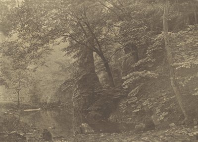 पाइक पूल, 1880, 1888 मुद्रित। द्वारा जॉर्ज बैंककार्ट