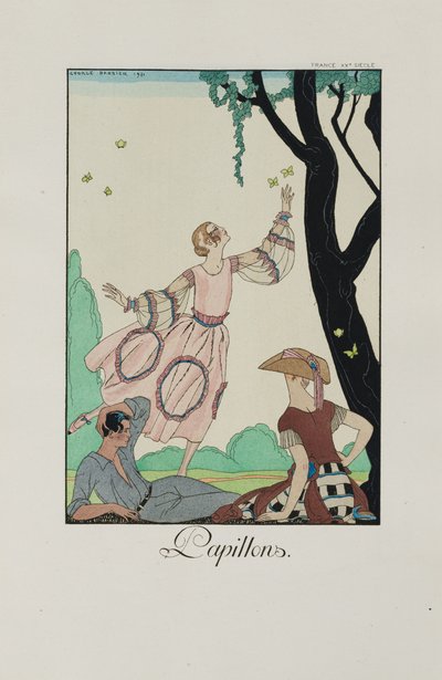 तामझाम और तामझाम: तितलियाँ, 1921। द्वारा जॉर्ज नाई