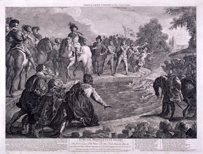 न्यू रिवर हेड, फिन्सबरी, लंदन, c1740 द्वारा जार्ज बिचम