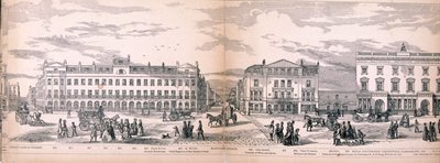 लंदन का पैनोरमा, 1849 द्वारा जॉर्ज सी लीटन
